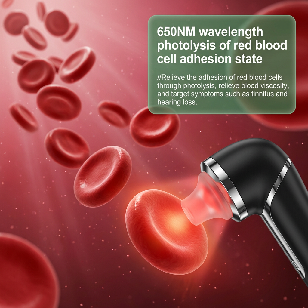 Redsound blood cell photolysis