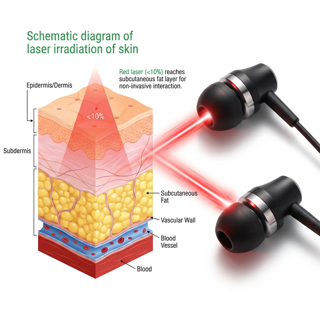 Redsound laser skin diagram